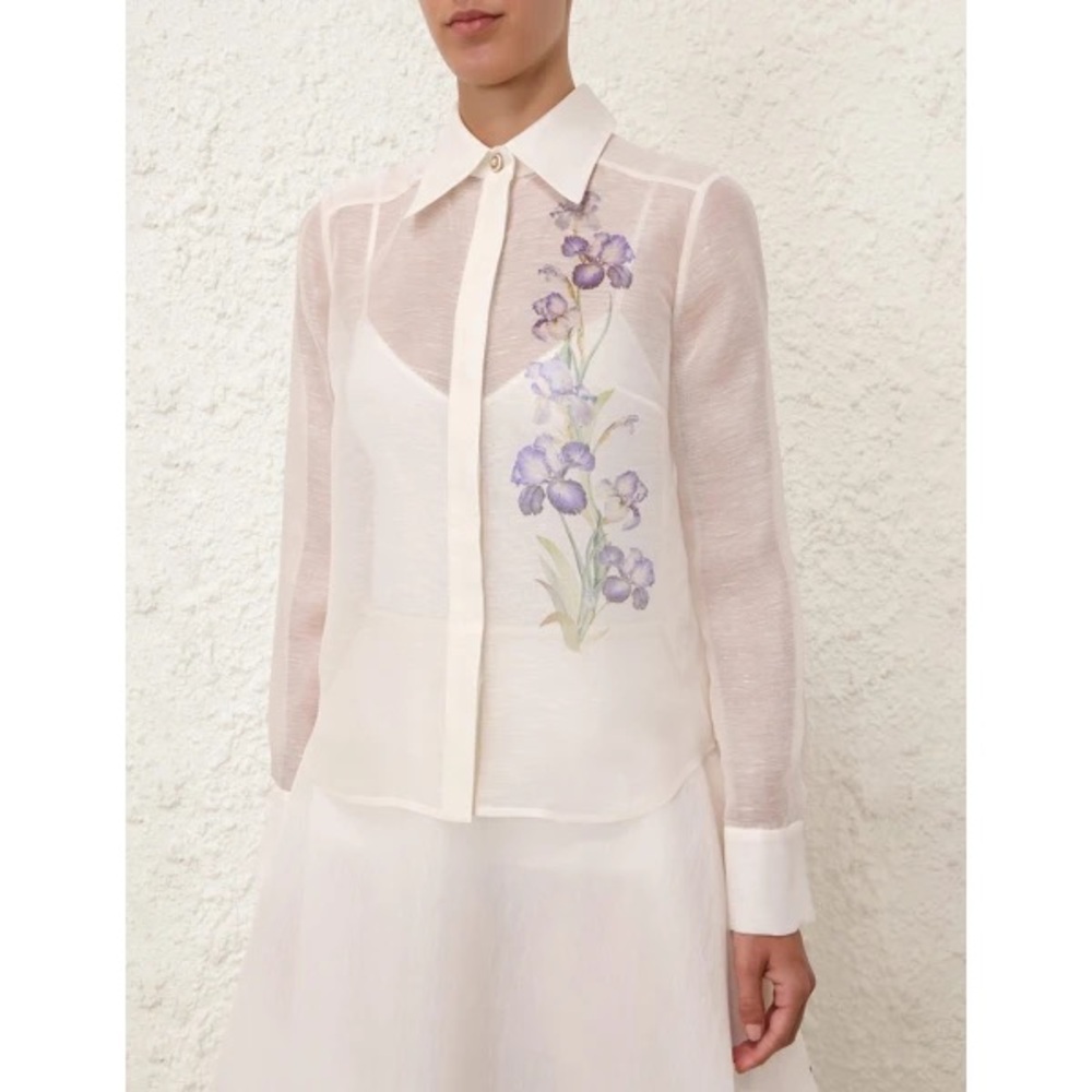 Zimmermann Sheer Natura Body Shirt